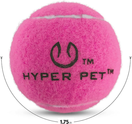 MINI Tennis Balls for Dogs (Pet Safe Dog Ball Dog Tennis Balls for Exercise & Training) Dog Ball Interactive Dog Toys Work with K9 Kannon MINI Dog Ball Launcher - 4 Pack MINI Pink