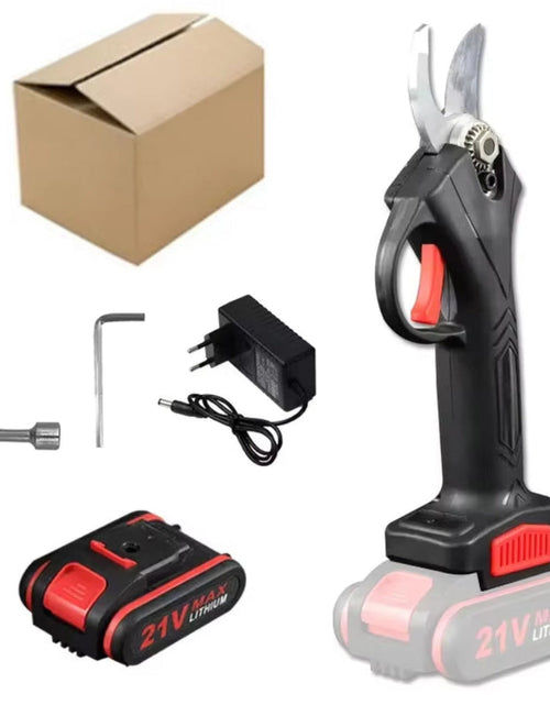 Load image into Gallery viewer, 21V 30Mm Cordless Electric Pruner Pruning Shears Efficient Fruit Tree Bonsai Pruning Branches Cutter Landscaping Power Tool
