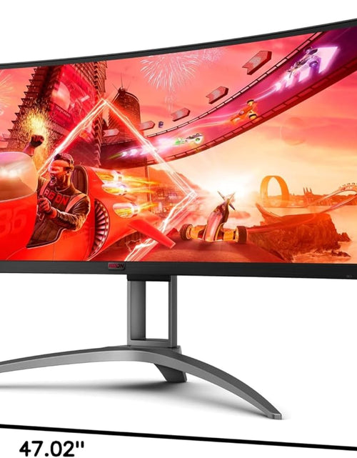 Load image into Gallery viewer, AGON Curved Gaming Monitor 49" (AG493UCX), Dual QHD 5120X1440 @ 120Hz, VA Panel, 1Ms 120Hz Adaptive-Sync, 121% Srgb, Height Adjustable, 4-Yr Zero Dead Pixels Manufacturer Guarantee
